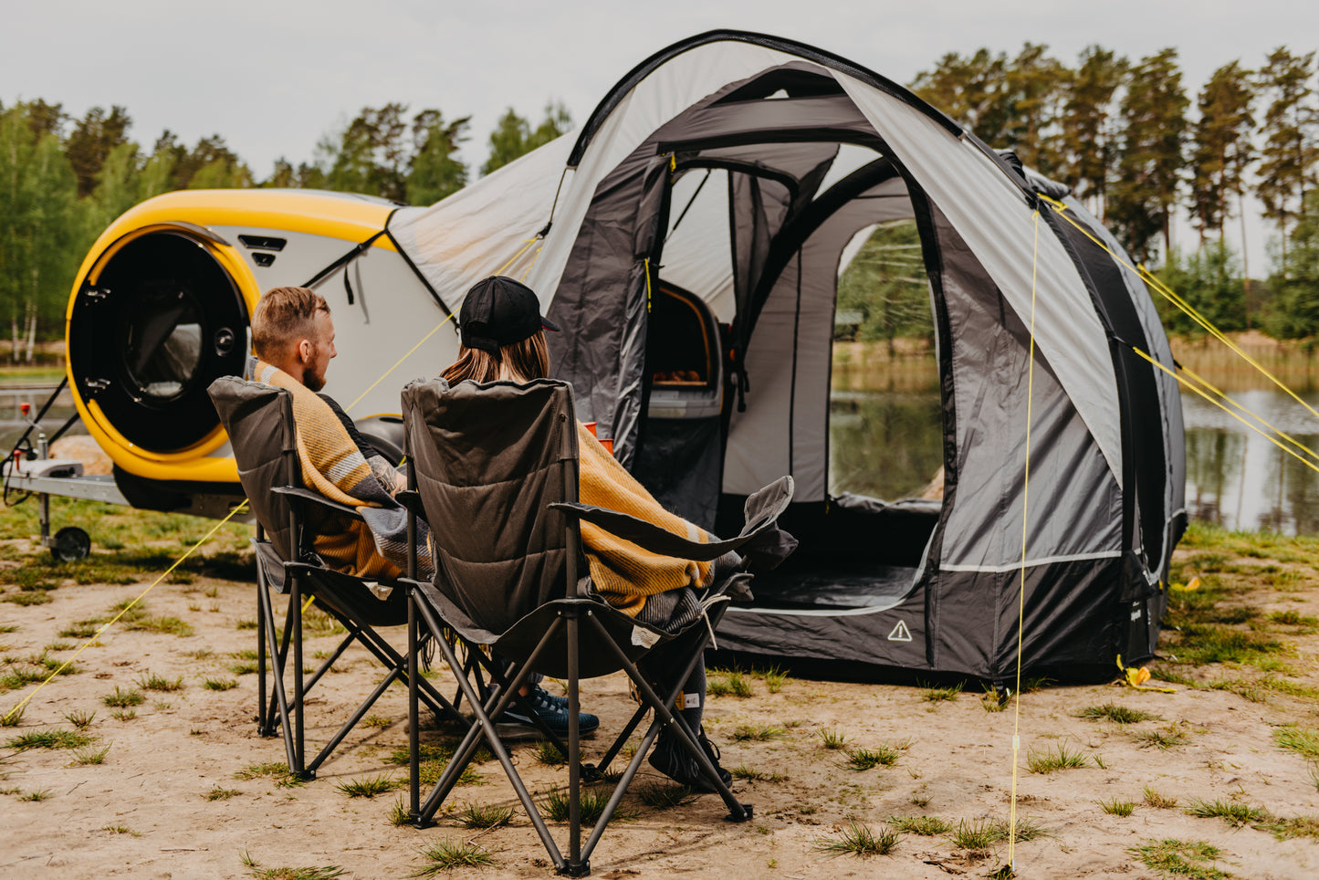 Large Awning - Tailgater for Mink Campers | Maximize Your Camping Experience