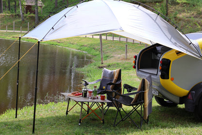 Small Awning for Mink Campers | Easy Attachments, Extra Living Space